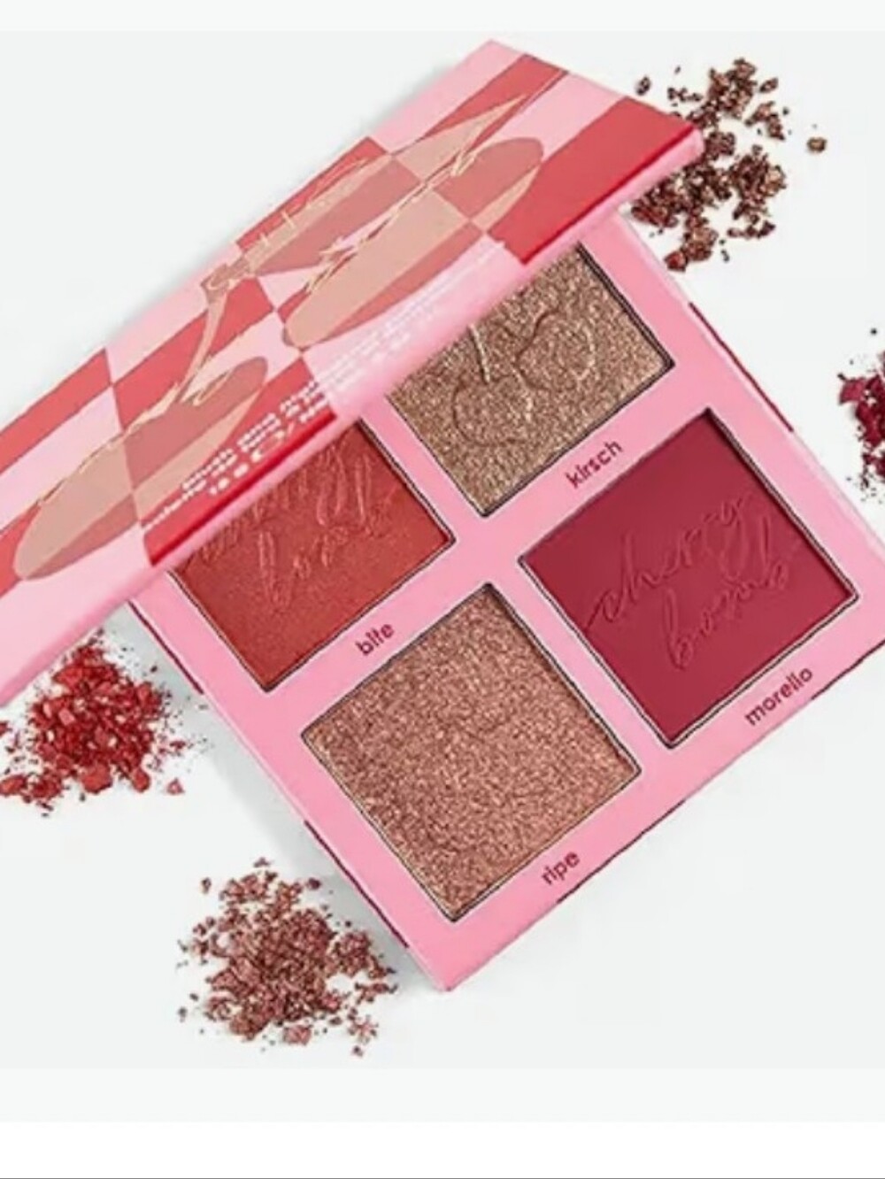 Ciate London Cherry Bomb Blush And Highlighter Palette New In Box